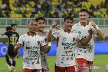 Bali United menang tipis 0-1 atas tuan rumah Dewa United Banten FC