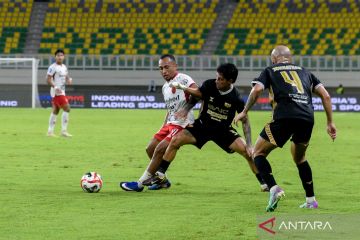 Bali United menang tipis 0-1 atas tuan rumah Dewa United Banten FC