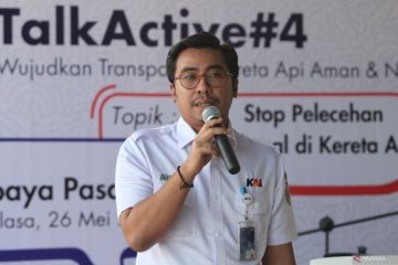 Gelar wicara di Stasiun Surabaya Pasarturi