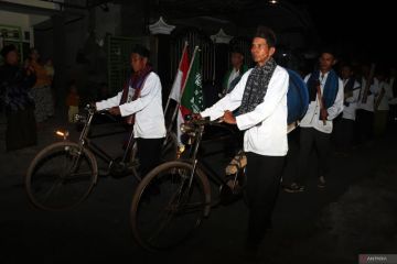 Pawai takbir keliling di Blitar