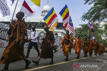 Walk for Peace 2026 di Tugu Pal Putih, Yogyakarta,