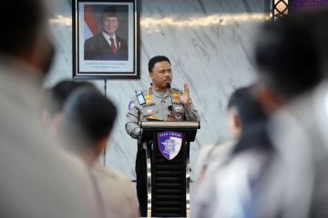 Kakorlantas: Anggota polantas harus jadi &ldquo;pahlawan keselamatan&rdquo;