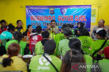 Kakorlantas minta jajaran Dirlantas aktif bangun kedekatan dengan ojol