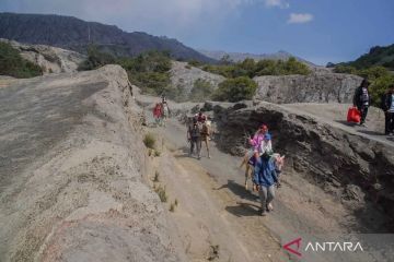 TNBTS catat 6.195 wisatawan kunjungi Bromo selama libur Idul Adha