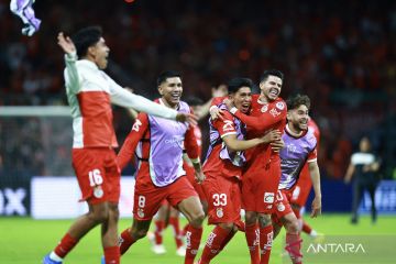 Drama adu penalti! Toluca rebut gelar juara Piala Champions CONCACAF