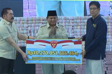 Satgas PKH serahkan 2,37 juta hektare lahan dan Rp10,2 T ke negara