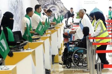 Makkah Route di Bandara Soetta permudah proses imigrasi calon haji