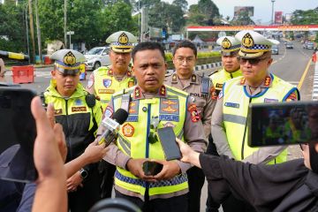 Libur panjang, Kakorlantas pastikan lalu lintas di Puncak terkendali