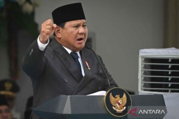 Presiden Prabowo Subianto pimpin upacara peringatan Hari Lahir Pancasila