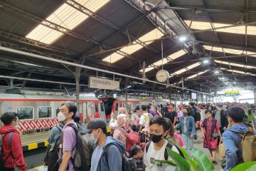 Daop 6 Yogyakarta catat 56.898 penumpang pada puncak arus balik libur