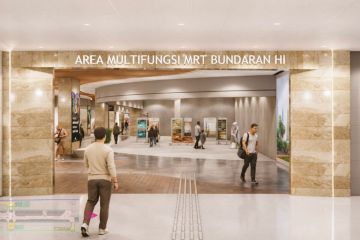 Stasiun MRT Bundaran HI direvitalisasi jadi ruang multifungsi