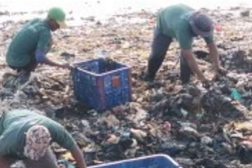 Pemkot Jakut akan kerahkan alat berat bersihkan sampah di Muara Angke