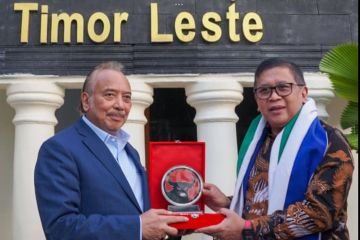 Sekjen PDIP temui Wakil PM Timor Leste Francisco Kalbuadi Lay
