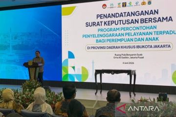 Jadi percontohan, Pram minta jajaran perkuat layanan perempuan-anak