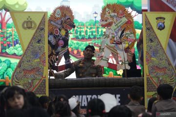 Wayang edukasi sarapan bergizi oleh polisi