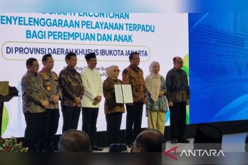 Pemerintah teken SKB layanan terpadu lindungi perempuan-anak Jakarta