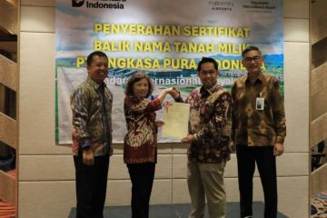 YIA selesaikan balik nama sertifikat tanah dengan BPHTB nol rupiah