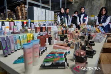 BPOM temukan jutaan kosmetik ilegal di Tangerang