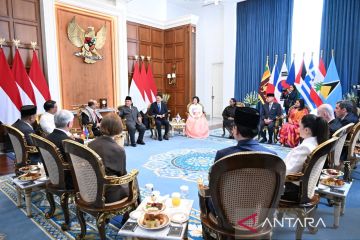Di Istana Merdeka, dubes-dubes sampaikan ingin perkuat kemitraan