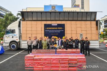Bea Cukai gagalkan peredaran 8,9 Juta batang rokok tanpa cukai