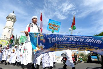 Sebanyak 1.920 pelajar Aceh ikut pawai Tahun Baru Islam 1448 Hijriah