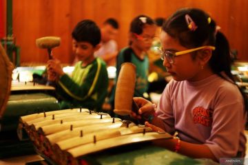 Pelatihan gamelan difabel tunanetra