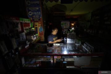 Pemadaman listrik di Kota Kediri