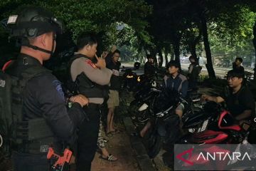 Diduga hendak balap liar, Polisi amankan delapan motor di Jaktim