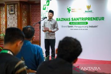 Baznas siapkan santri jadi wirausaha lewat Santripreneur Fesyen 2026
