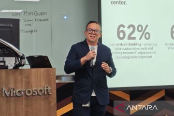 Microsoft sebut pengguna AI tingkat lanjut RI ungguli rata-rata global