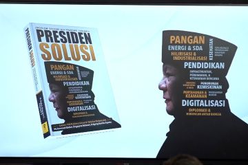 Buku Presiden Solusi dirilis, ulas 108 solusi Prabowo hadapi persoalan