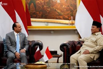 Presiden terima Wakil PM Qatar di Istana, bahas kerja sama strategis