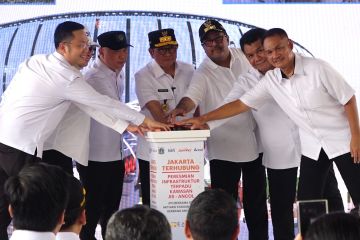Stasiun KRL JIS resmi beroperasi tepat di HUT ke-499 DKI Jakarta