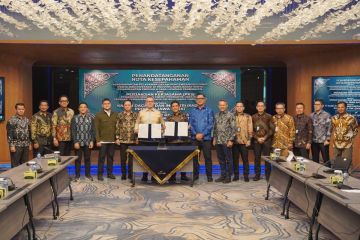 Bank BJB gandeng tiga mitra strategis dukung ekonomi Jawa Barat