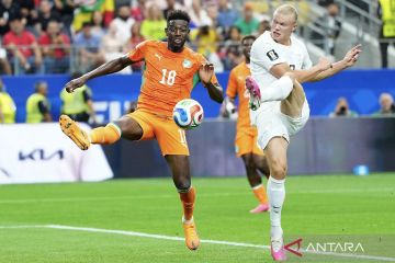 Gol Haaland antar Norwegia singkirkan Pantai Gading dan melaju ke babak 16 besar Piala Dunia 2026