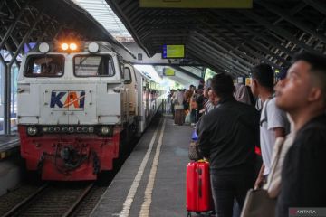 Kenaikan jumlah penumpang kereta