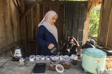 Menghidupkan kembali jejak kopi Gunung Gambar