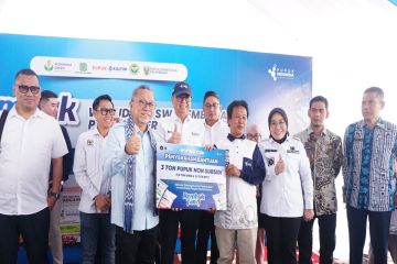 Menko Pangan serahkan bantuan tiga ton pupuk non-subsidi di Mamuju