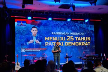 AHY: Demokrat usung tiga agenda besar pada peringatan HUT Ke-25