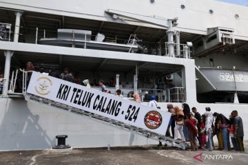 Open ship KRI Teluk Calang-524