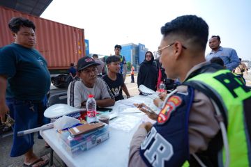 Korlantas sosialisasikan kendaraan kelebihan dimensi dan muatan