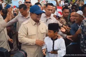Prabowo tiba di Lombok Barat resmikan serentak lima bendungan
