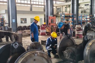 KAI Sumut perkuat keandalan sarana perkeretaapian melalui Balai Yasa