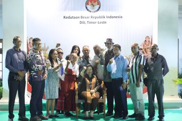 Megawati silaturahmi dengan WNI di Timor-Leste