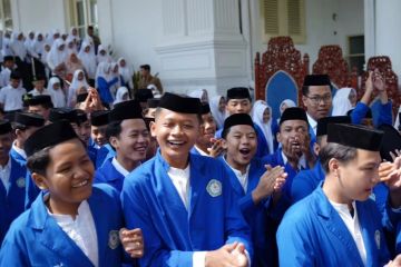215 santri antusias ikuti program Istana untuk Anak Sekolah