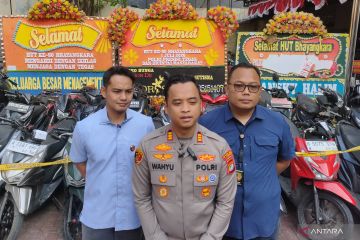 Polsek Tambora gagalkan penyelundupan 12 motor curian ke Sumatera