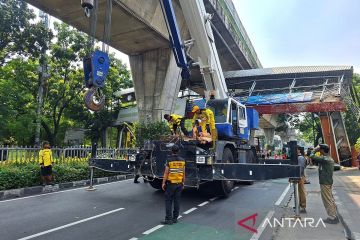 Pramono minta Dishub koordinasi Kemenhub cari solusi JPO Tendean
