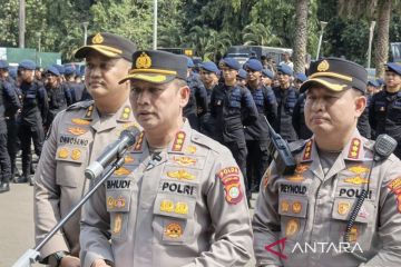 Polda Metro Jaya: penyekatan jalan saat unjuk rasa bersifat situasional