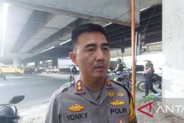 Polres Jakut lakukan penyekatan di sembilan titik antisipasi massa