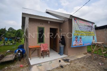 Target pembangunan huntap mandiri di Sumatera Barat